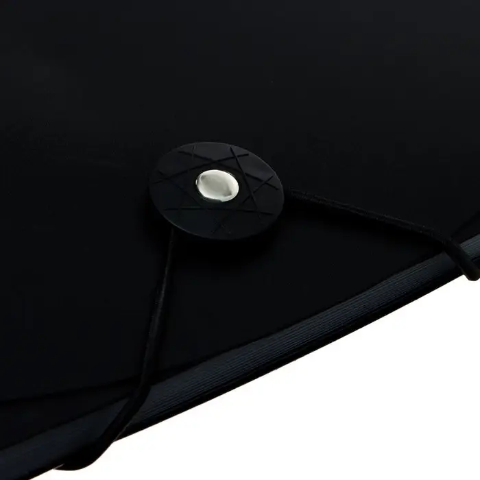 Папка для бумаги А4 на резинке пластиковая Calligrata, 12 отделений, черная Папка для бумаги А4 на резинке пластиковая Calligrata, 12 отделений, черная