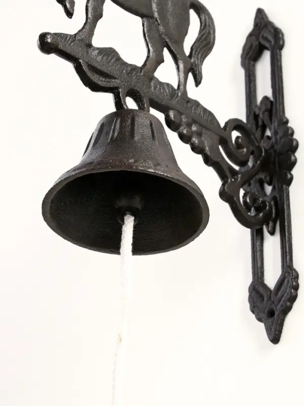 Колокол сувенирный чугун  Колокол сувенирный чугун "Конь" 23х11х32 см