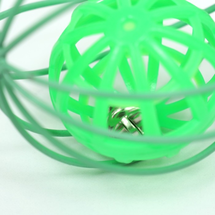 Шарик для кошек с бубенчиком  Шарик для кошек с бубенчиком "Шар в Шаре",  микс цветов