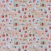 Бумага упаковочная белый крафт &laquo;С Новым годом&raquo;, барашки, 1 лист, 70&times;100 см