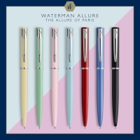 Ручка шариковая Waterman ALLURE, 1,0 мм (M), синий корпус, подар/упак 2068191