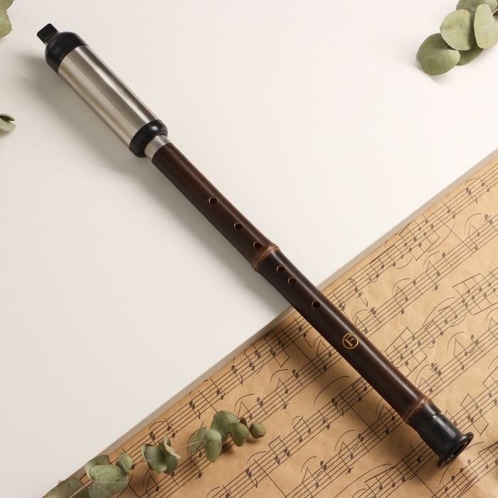 Флейта Music Life 52 см, с узорами, тональность F, бамбук, разборная Флейта Music Life 52 см, с узорами, тональность F, бамбук, разборная