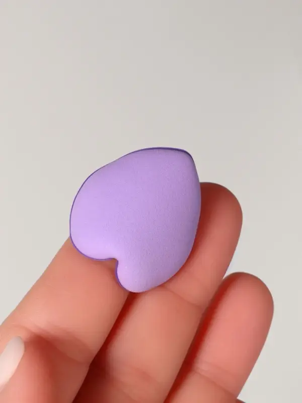 Спонжи для макияжа &laquo;Сердечки&raquo;, 5 шт., МИКС