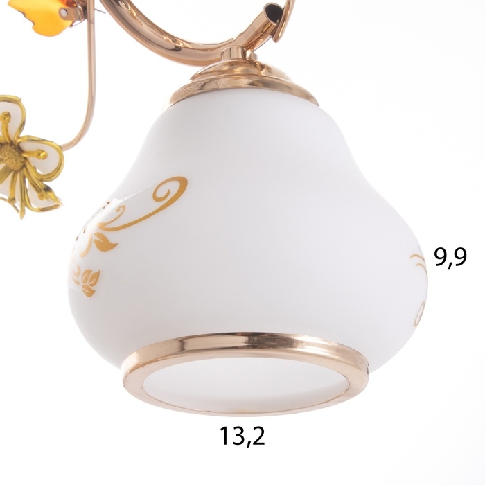 Люстра Люстра "Алана" 3х40Вт Е27 Золото МОДЕЛЬ: 2612380