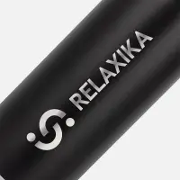 Термос Relaxika 1000 со стикерпаком, черный
