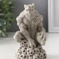 Фигура «Оборотень», 12×7.5×7.5 см, серая