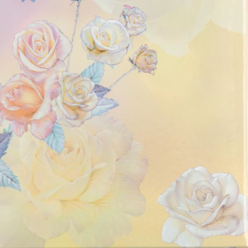 Папка адресная А4 Attache Поздравляем! ламиниров Розы акварель мягкая