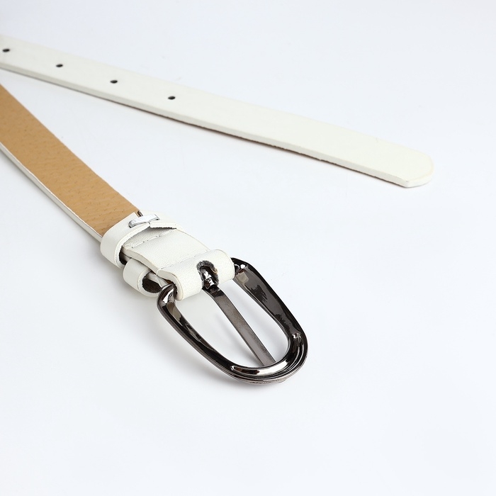 Ремень женский, ширина 1,6 см, пряжка металл, цвет Ремень женский, ширина 1,6 см, пряжка металл, цвет