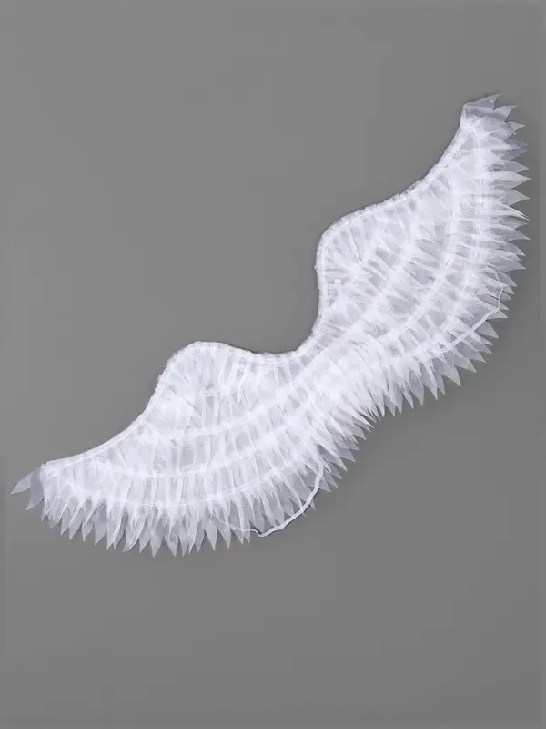 Крылья карнавальные «Ангел» двухсторонние, белый цвет 75 х 24 Крылья карнавальные «Ангел» двухсторонние, белый цвет 75 х 24