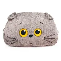 Мягкая игрушка &laquo;Автомобильная подушка кот Басик&raquo;, 24&times;15&times;8 см
