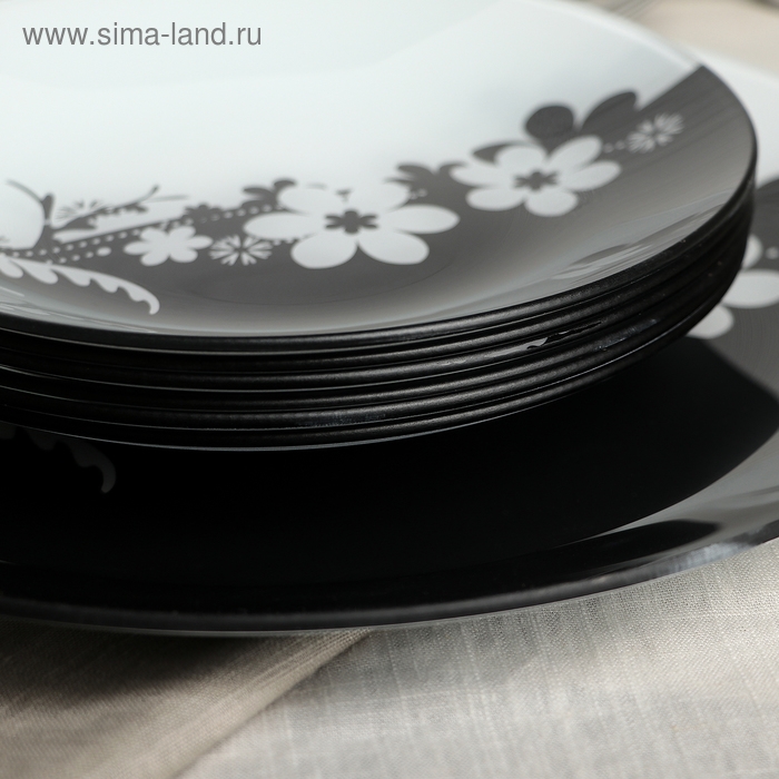 Сервиз столовый на 6 персон «Ромашки», 7 предметов: d=30 см - 1 шт, d=20 см - 6 шт Сервиз столовый на 6 персон «Ромашки», 7 предметов: d=30 см - 1 шт, d=20 см - 6 шт