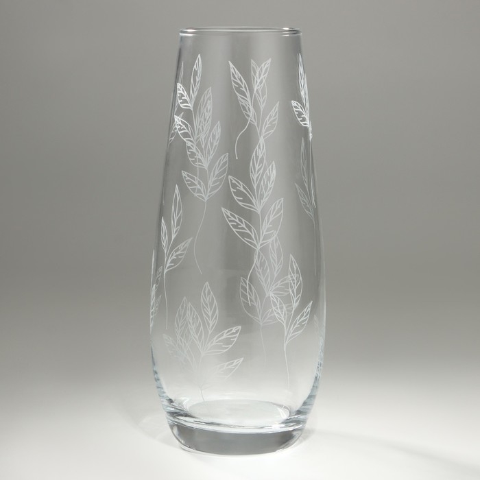 Ваза для цветов «Ботаника» стеклянная, прозрачная, 26 см, 1,7 л. Ваза для цветов «Ботаника» стеклянная, прозрачная, 26 см, 1,7 л.
