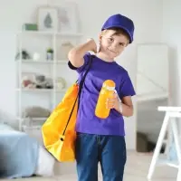 Футболка детская T-Bolka Kids, фиолетовая, 6 лет