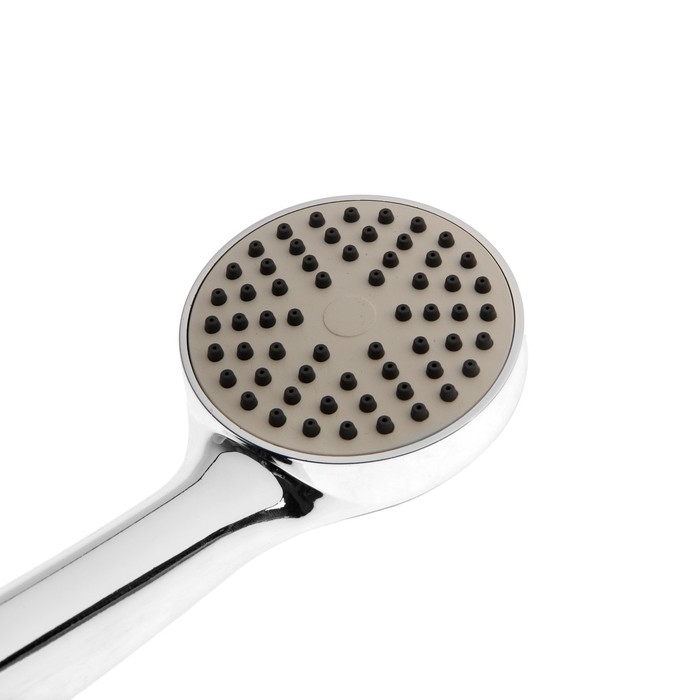 Лейка для душа ZEIN Z0109, 1 режим, средняя, d=80 мм, пластик, цвет хром Лейка для душа ZEIN Z0109, 1 режим, средняя, d=80 мм, пластик, цвет хром