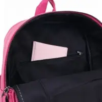 Рюкзак-сумка женский на молнии, с карманами, размер 27&times;9.5&times;32 см, фуксия