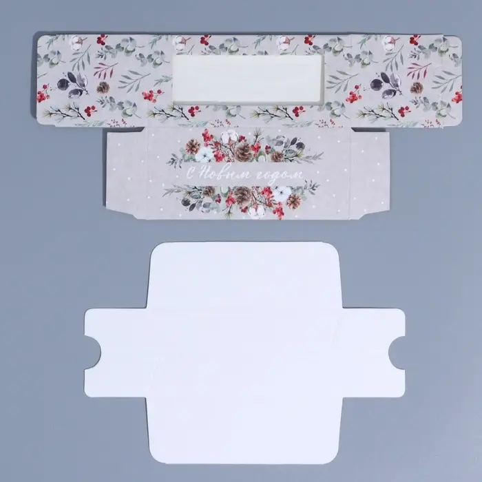 Коробка для макарун «Праздничная акварель» 12×5.5×5.5 см Коробка для макарун «Праздничная акварель» 12×5.5×5.5 см
