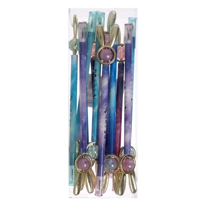 Ручка-прикол Calligrata &laquo;Блеск Ушки&raquo;, чёрный стержень, гелевая, МИКС