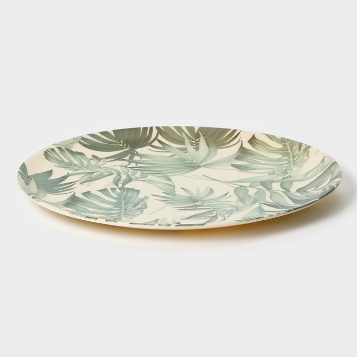 Тарелка «Лист папоротника», d=28 см Тарелка «Лист папоротника», d=28 см