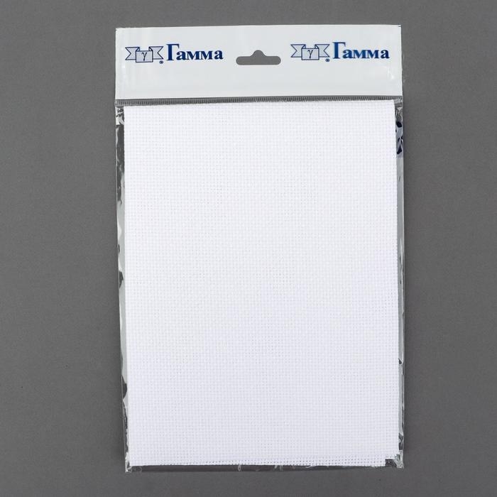 Канва для вышивания, №14, 30 × 40 см, цвет белый Канва для вышивания, №14, 30 × 40 см, цвет белый