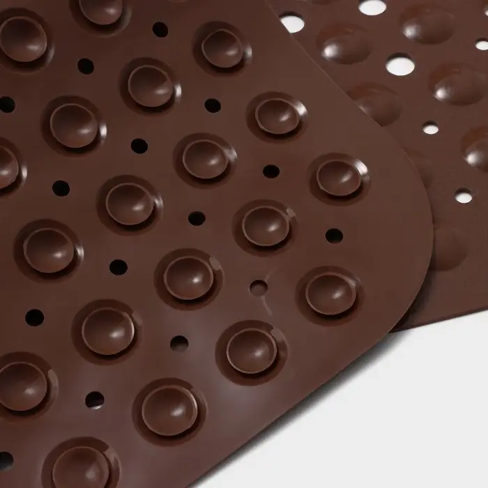 Коврик противоскользящий в ванну Доляна &laquo;Пузырьки&raquo;, на присосках, 39&times;101 см, МИКС