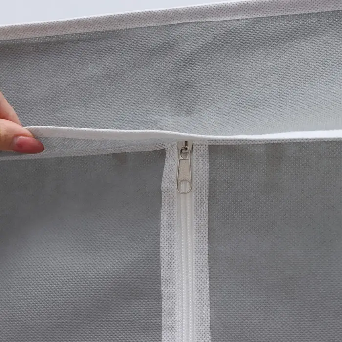 Шкаф тканевый каркасный, складной LaDо́m, 83&times;45&times;160 см, серый