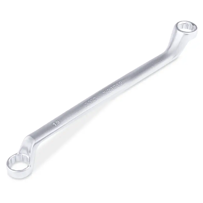 Ключ гаечный накидной изогнутый (17х19 мм) AVS K21719