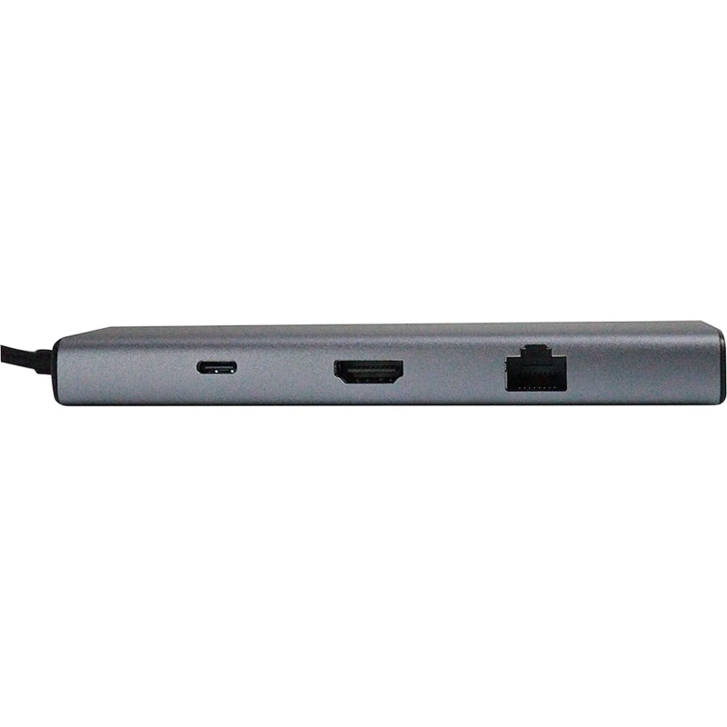 Разветвитель USB UGREEN CM498 (15600) USB-C to 3xUSB-A TF SD VGA RJ45 HDMI