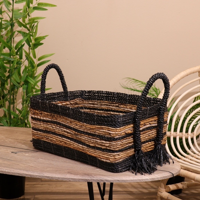 Корзина плетёная 45х30х30 см Корзина плетёная 45х30х30 см