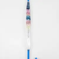 Зонт - трость полуавтоматический &laquo;Цветы&raquo;, 8 спиц, R=40/58 см, d=80 см, МИКС