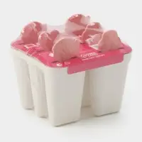 Форма для мороженого Доляна &laquo;Нега&raquo;, 6 ячеек, пластик, МИКС