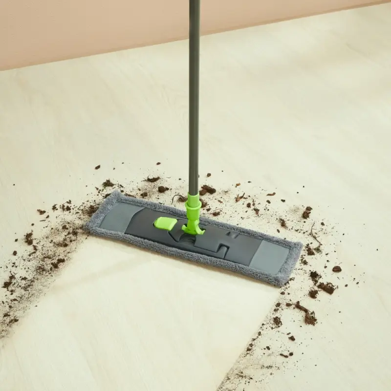 Швабра со смен. насадкой тм VETTA Классик, ручка телескоп. 120 см, окраш.металл, микрофибра