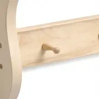 Полка - вешалка "Сосновская №2" 3 крючка 58х37х24 см