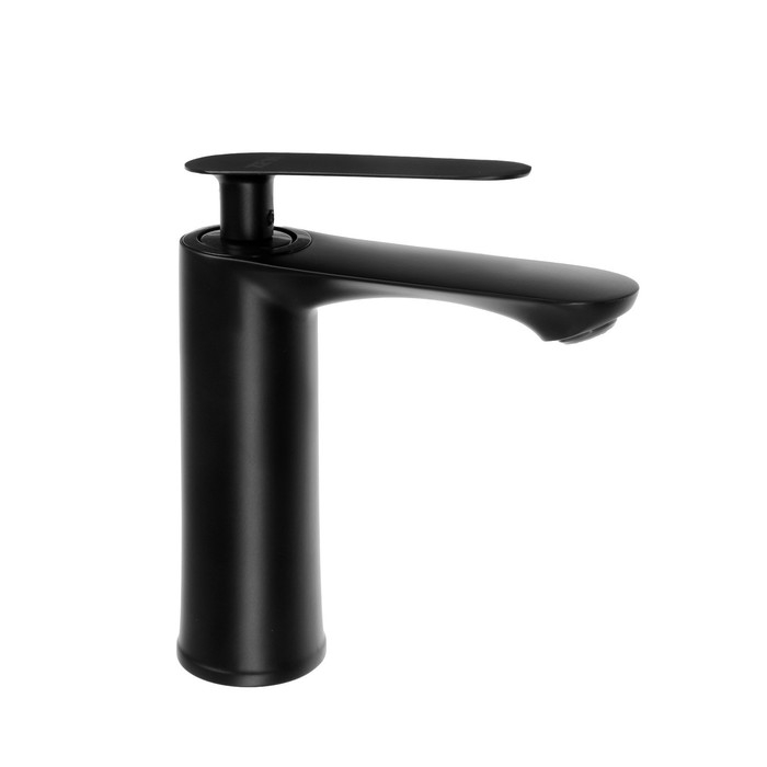 Смеситель для раковины ZEIN Z2077F, картридж 35 мм, латунь, черный Смеситель для раковины ZEIN Z2077F, картридж 35 мм, латунь, черный