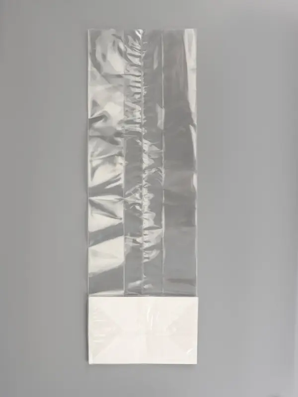 Пакет с жестким дном &laquo;Прозрачный&raquo;, 11&times;17&times;55 см