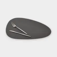 Салфетка сервировочная на стол Доляна &laquo;Тэм&raquo;, 45&times;35 см, коричневая