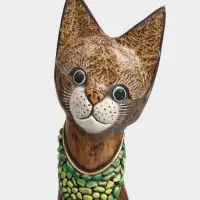 Сувенир &laquo;Кошка&raquo;, 80 см, дерево, МИКС