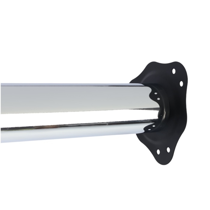 Опора мебельная, барная, ТУНДРА, 60х1100 мм, цвет хром Опора мебельная, барная, ТУНДРА, 60х1100 мм, цвет хром