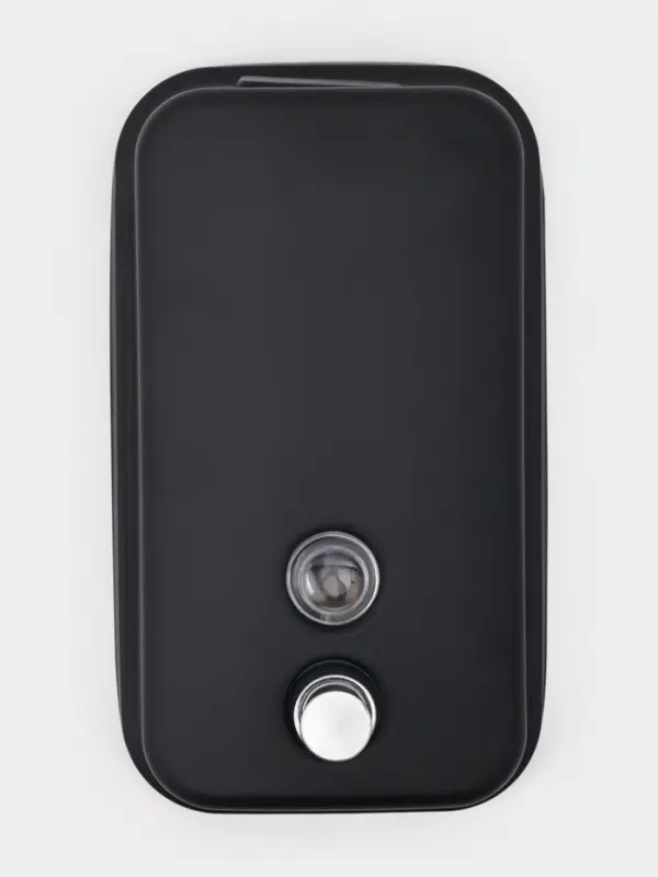 Диспенсер для жидкого мыла St&ouml;lz, механический, 800 мл, нержавеющая сталь, чёрный