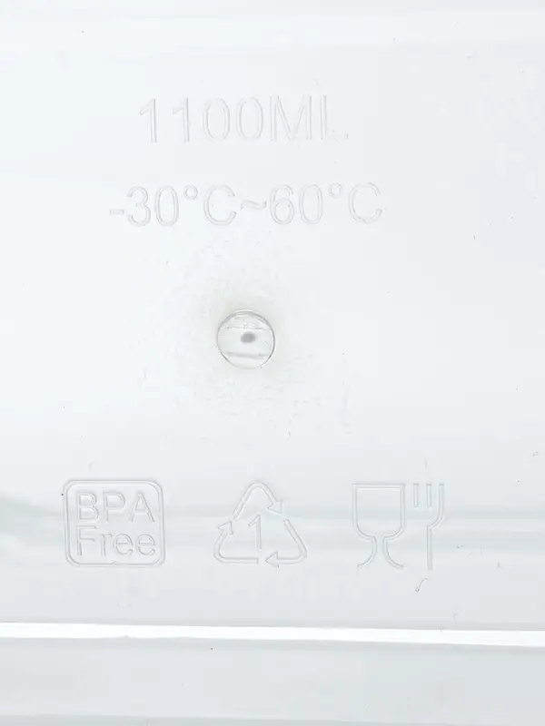 Контейнер для стирального порошка и кондиционера, с мерным стаканом, 1100 мл