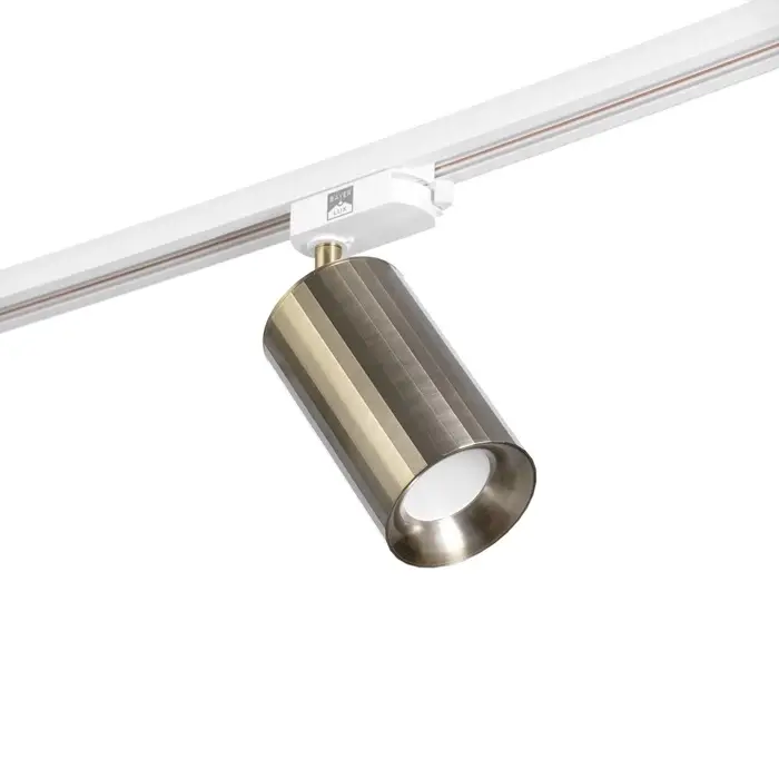 Светильник трековый BayerLux Simple &laquo;Алисер&raquo; GU10, 220 В, 7.5&times;7.5&times;20 см, бронза