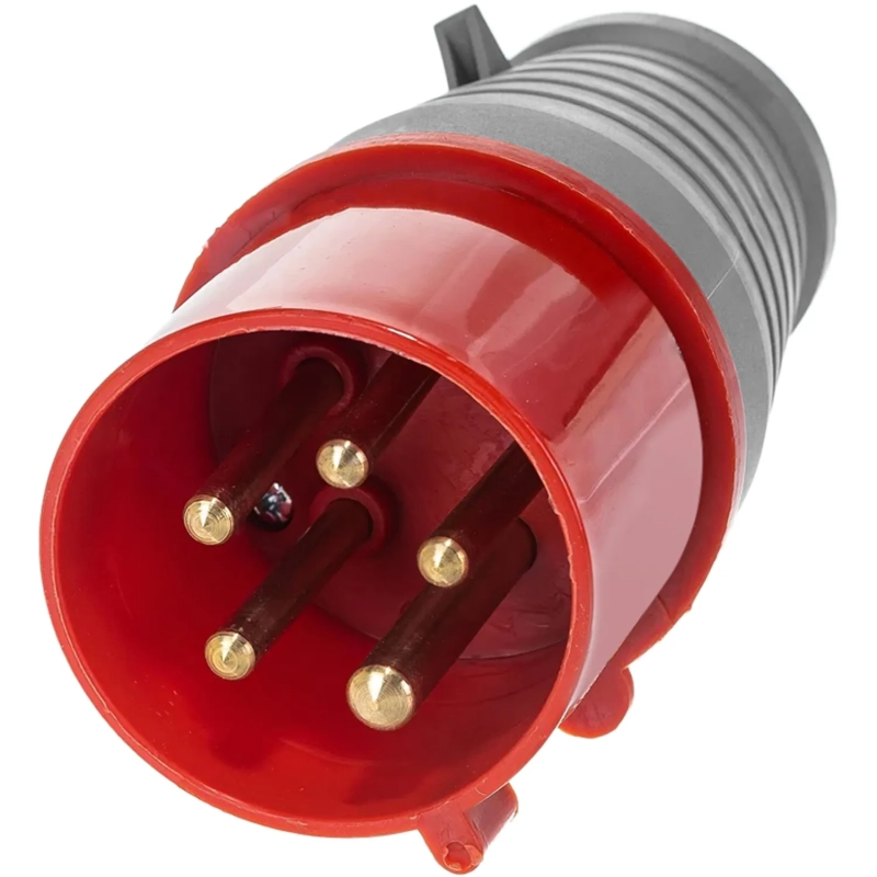 Вилка для розетки эл. каб. IEK&nbsp; 32А 3P+PE+N 380В IP44 ССИ-025 PSR02-032-5