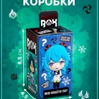 Игрушка - сюрприз Funny box WOOW TOYS &laquo;Аниме&raquo;: детский брелок, наклейки, карточка, МИКС
