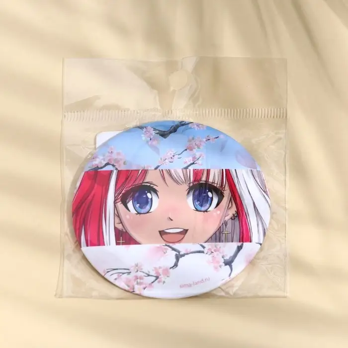 Зеркало «Самой стильной» , d=7 см Зеркало «Самой стильной» , d=7 см