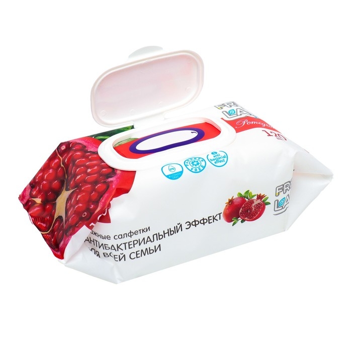 Влажные салфетки «Freshland» гигиенические с антибактериальным эффектом Влажные салфетки «Freshland» гигиенические с антибактериальным эффектом