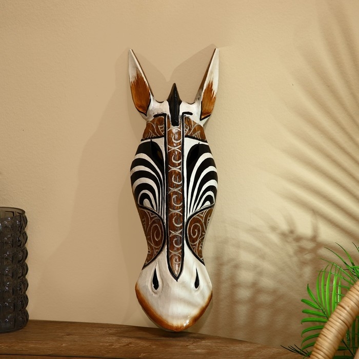 Маска Маска "Зебра" албезия 30 см