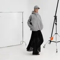 Анорак унисекс Oblako, светло-серый, размер ХS/S