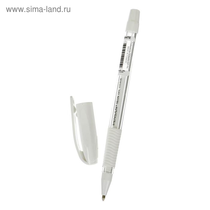 Ручка гелевая Pensan Neon Gel, чернила неоново-белые, узел 1 мм, линия письма 0,5 мм Ручка гелевая Pensan Neon Gel, чернила неоново-белые, узел 1 мм, линия письма 0,5 мм