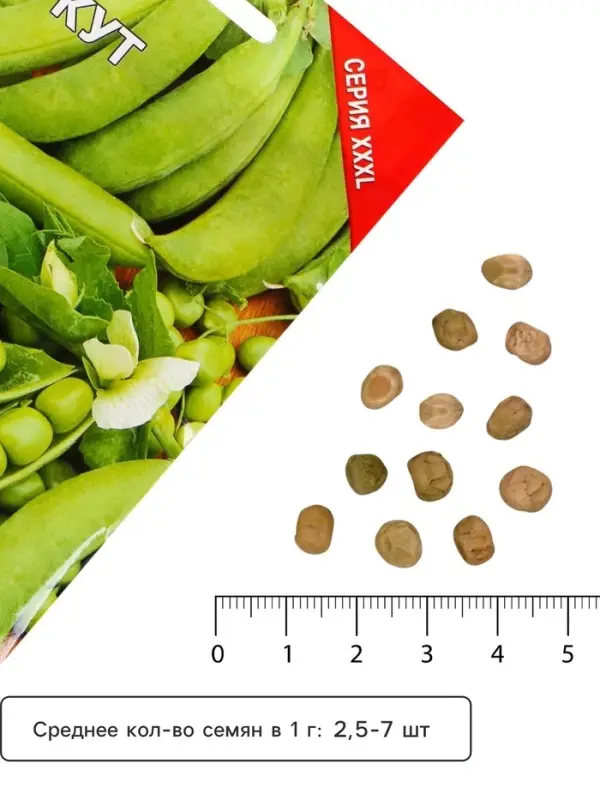 Семена Горох &laquo;Беркут&raquo;, XXXL, &laquo;Сембат&raquo;, 25 г