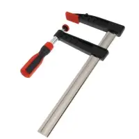 Струбцина F-образная усиленная ТУНДРА, тавровый профиль, 2К рукоятка, 300&times;120&times;390 мм