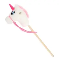 Мягкая игрушка ZABIAKA &laquo;Единорог-скакун&raquo;, на палке, МИКС